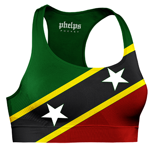 St. Kitts and Nevis Sport Bra