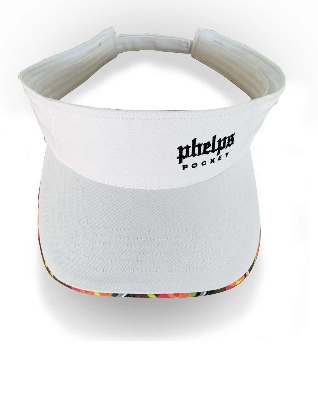 Agriculture Madras White Visor