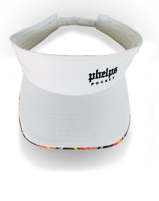 Agriculture Madras White Visor