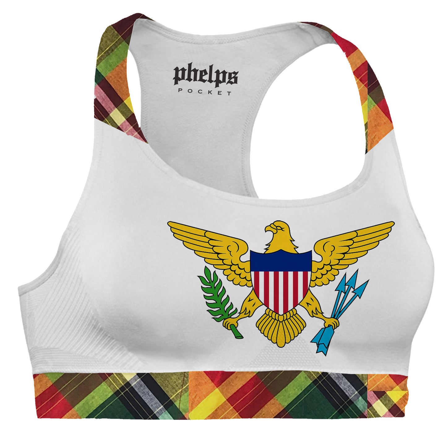 Agriculture Madras Sport Bra SET